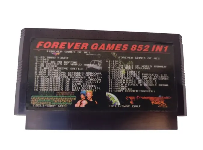 Cartucho 852 Em 1 Para Nintendinho 60 Pinos