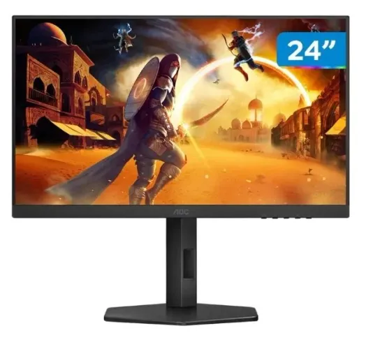 Monitor Gamer AOC 24" Full HD 180Hz Gaming G4 24G4/P HDMI DisplayPort