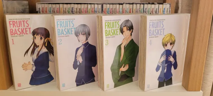 Fruits Basket 1 ao 4 Mangá Coleção