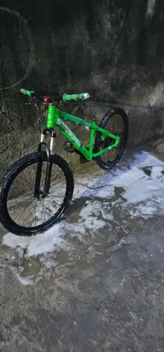 bicicleta vikingx verde tuff30 
