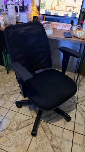 Cadeira de Escritório Cavaletti Preta