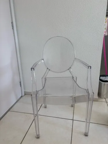 Cadeira luxo acrílico