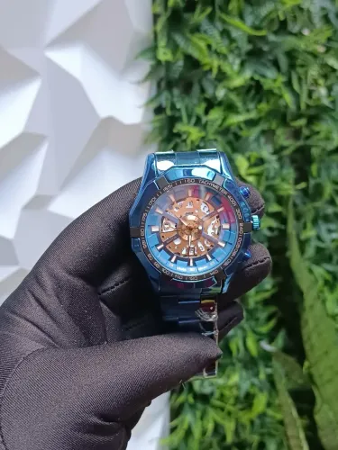 Relógio analógico Binbond azul