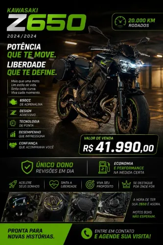 Kawasaki Z650 2024