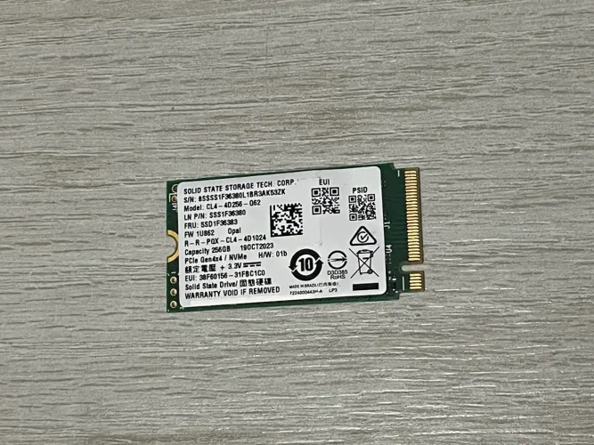 SSD NVME M.2 256GB