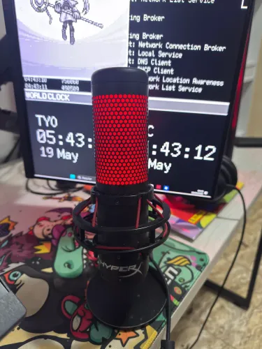 HyperX QuadCast - Microfone Gamer/Streaming 