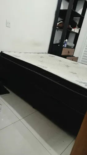 Cama box mais colchão