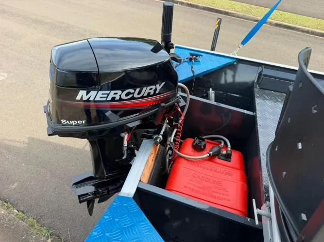 Motor de Popa 15hp 2t mercury super novíssimo