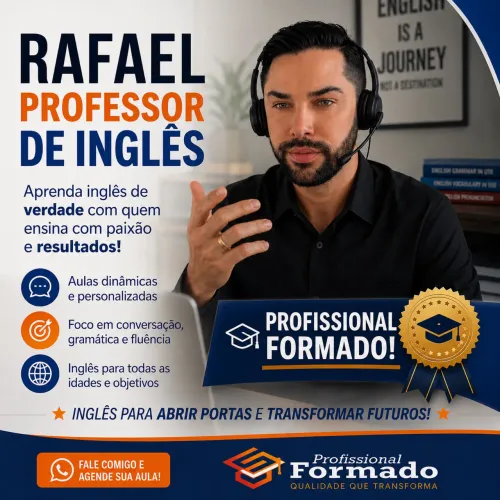 PROFESSOR DE INGLÊS PARTICULAR