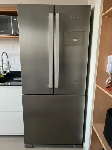 Geladeira Brastemp French Door 580L Inox
