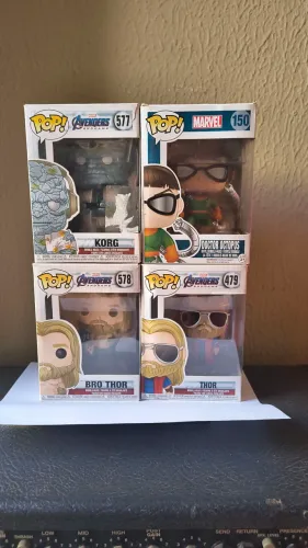 Funko Pop Thor, Doctor Octopos e Korg 