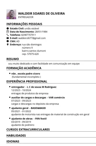 Procuri vaga como entregador em farmaçia 