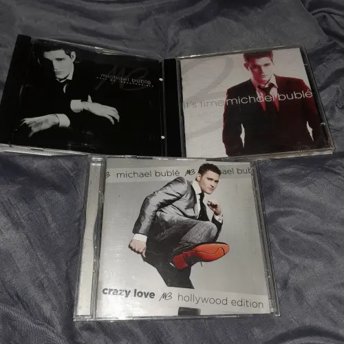 Kit 3 cds e dvd michael bublé
