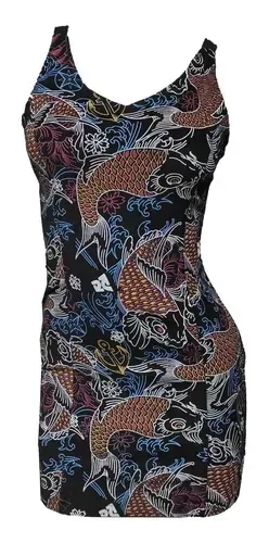 Vestido Cyclone de veludo 