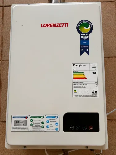 Aquecedor Lorenzetti LZ 3700 de GN