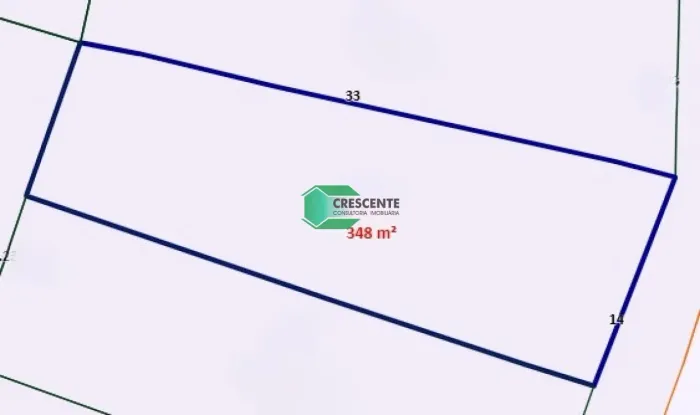 Terreno 348m² á Veda - Bairro Paraiso