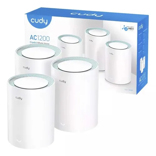 Kit 3 Roteadores Mesh - Cudy