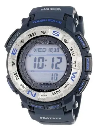 Relógio Casio Protrek Tough Solar Triple Sensor Prg-260-2dr