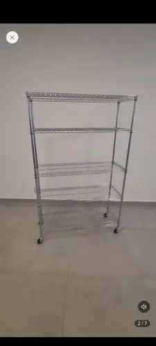 Estante aço aramado resistente