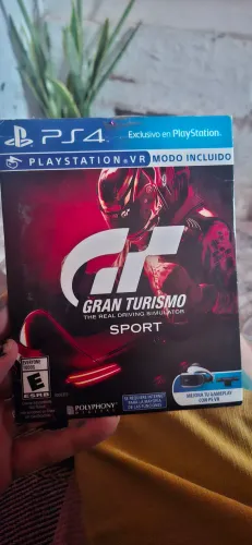 Vendo gran turismo sport caixa de papelao ps4 50 