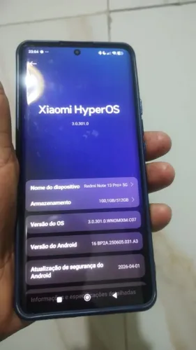Redimi note 13 pro plus 512gb 16gb