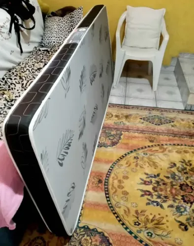 Colchão Querubim Preto Liso