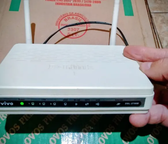 D-Link DSL-2750B - Conexão rápida, internet estável!