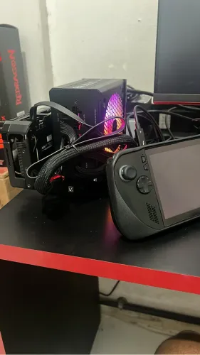 eGPU Thunderbolt + Fonte (leia)