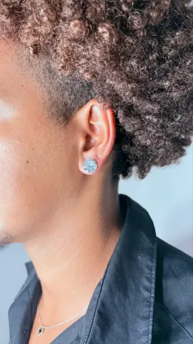 Brincos Prata 925 com Zircônia | Oportunidade