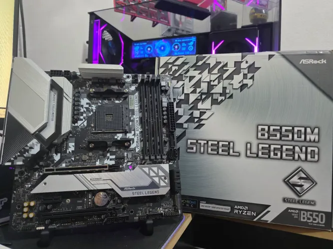 B550m Steel Legend