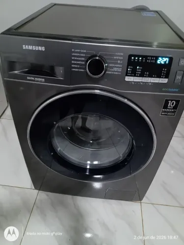 Lava e seca Samsung 11 kg funcionando 