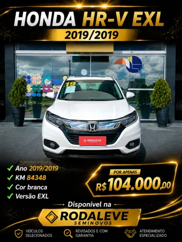 Honda HR-V EXL 1.8 Flexone 16V 5P Aut. 2019