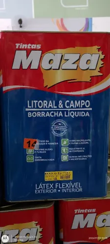Tintas Maza Borracha líquida Litoral & Campo