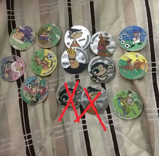 Tazos looney tunes e copa toon