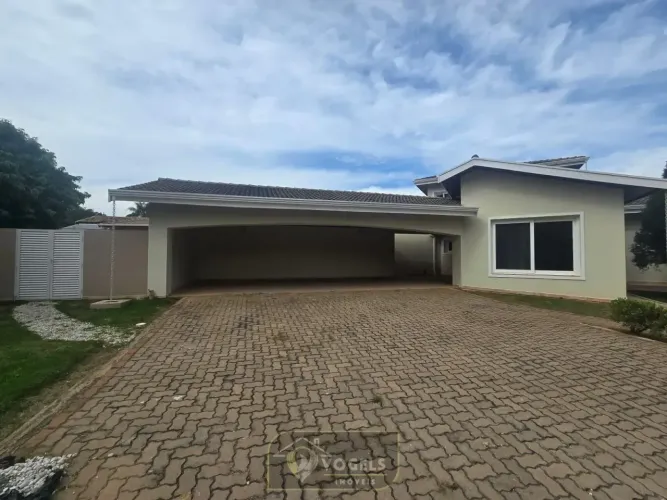 CASA DE ALTO PADRÃO PARA LOCAÇÃO NO CONDOMÍNIO PALM PARK EM HOLAMBRA/SP COM 4 SUÍTES E EDÍ