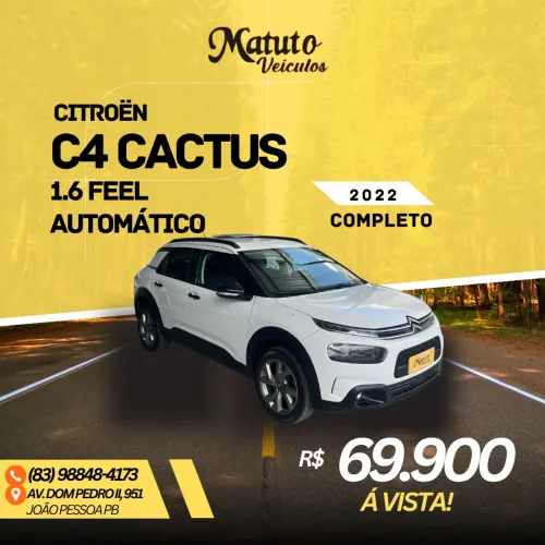 Citroen C4 Cactus Feel 1.6 16V Flex Aut. 2022