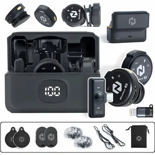 ZCCO J6 Microfone de Lapela