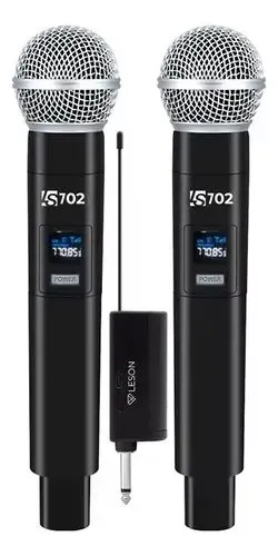 MICROFONE SEM FIO LE SIM LS 702
