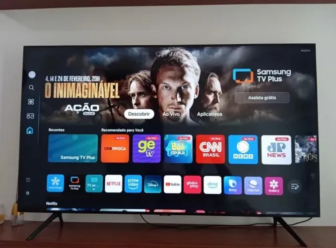 TV SAMSUNG 43 polegadas 4K Novíssima 