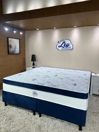 Cama box King Nova e Lacrada Disponível 