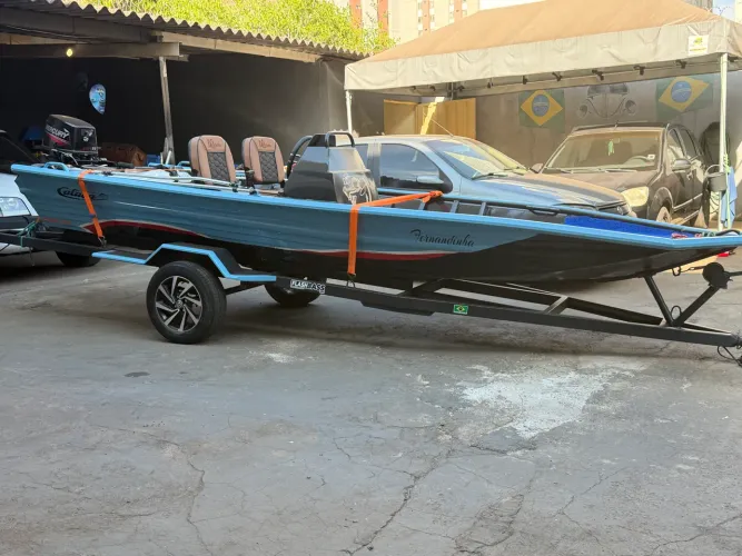 Barco calaça motor 30 kit 2024 zera!!!