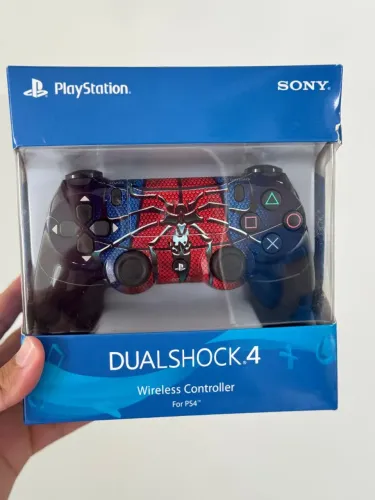 Controle PS4 DualShock 4 Estilo Spider - Sem Fio | Novo na Caixa ?