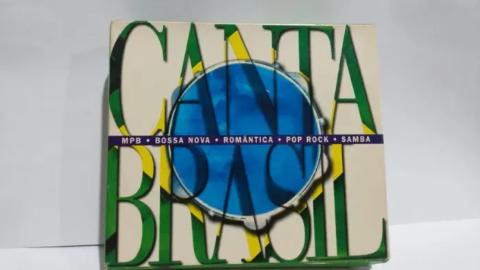 Box cd coletânea Canta Brasil MPB Bossa Nova Romântica,Pop Rock Samba.