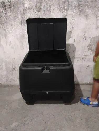 Baú para entregas.