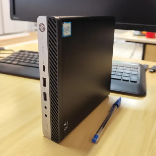 Mini PC HP EliteDesk, Core i5 7500T, 500GB, 8GB RAM