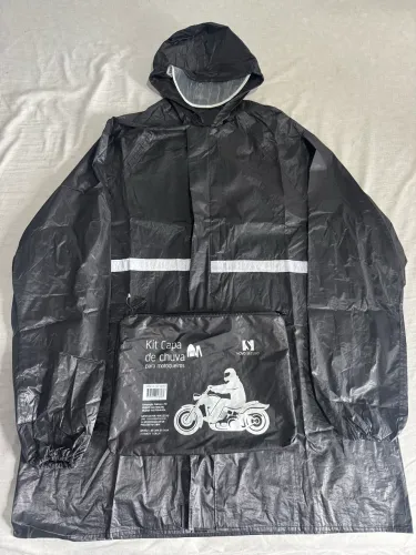 KIT CAPA DE CHUVA COMPLETO