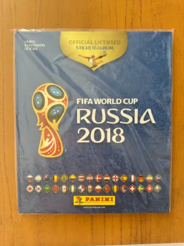 Álbum Capa dura Vazio - Copa do Mundo 2018