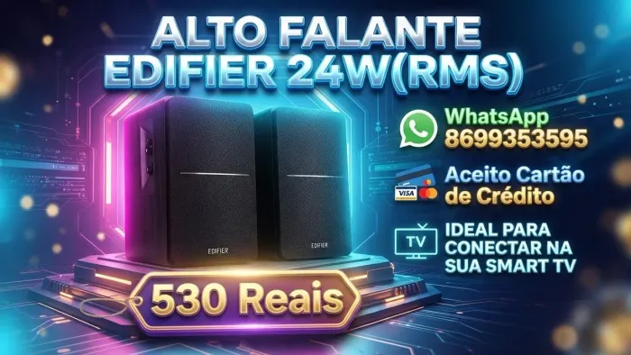 VENDO EDIFIER / Valor Negociável