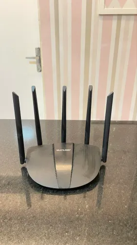 Roteador Multilaser AC1200 Gigabit Dual Band RE017 - 5 Antenas