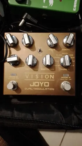 Pedal vision joyo dual modulation